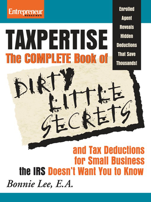 Title details for Taxpertise by Bonnie Lee - Available